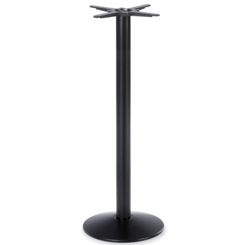 Dome Small Round Black Cast Iron Table Base