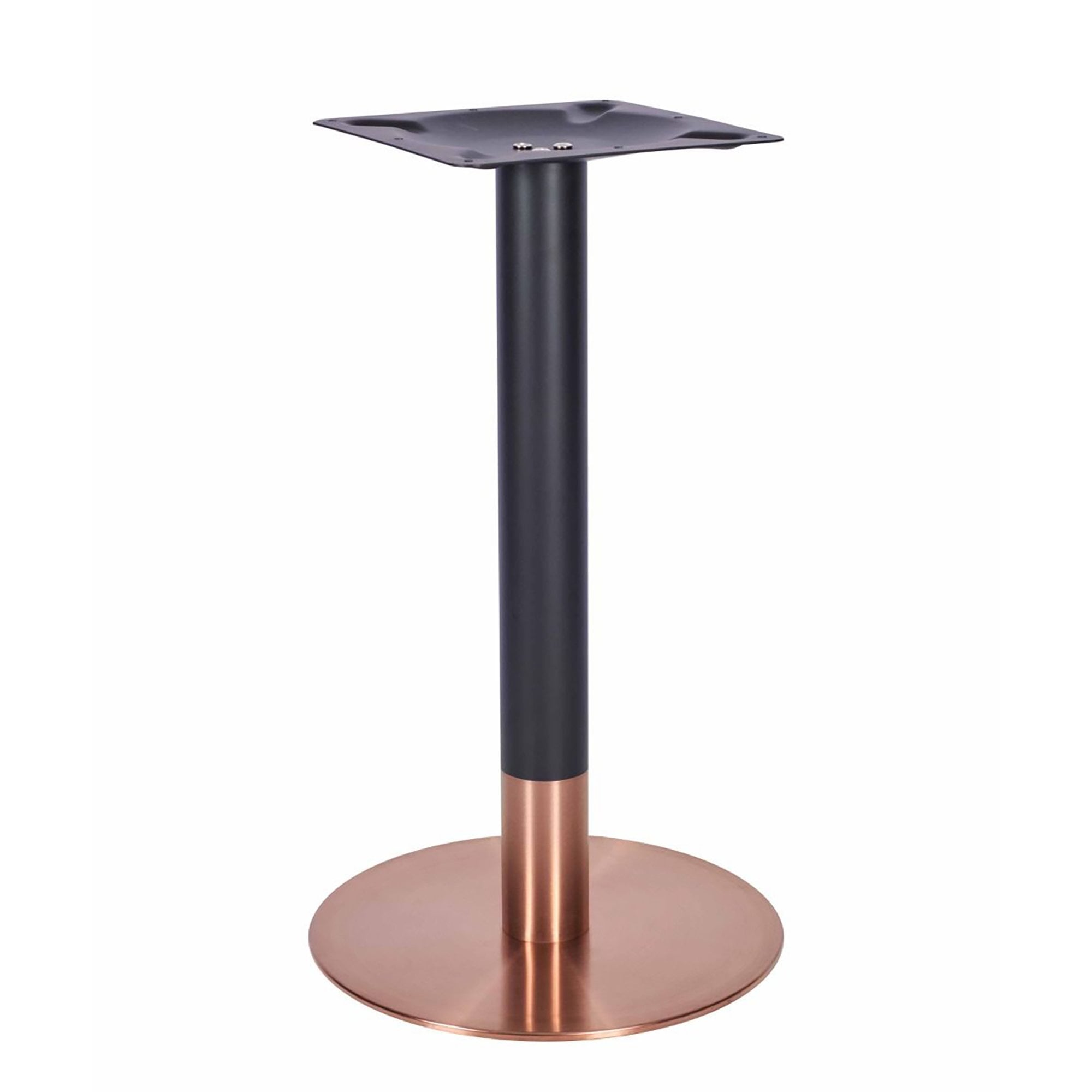 Zeus Rose Gold Table Base - Small