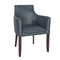Repton Upholstered Faux Leather Armchair