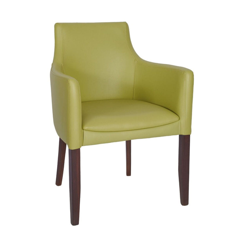 Repton Upholstered Faux Leather Armchair