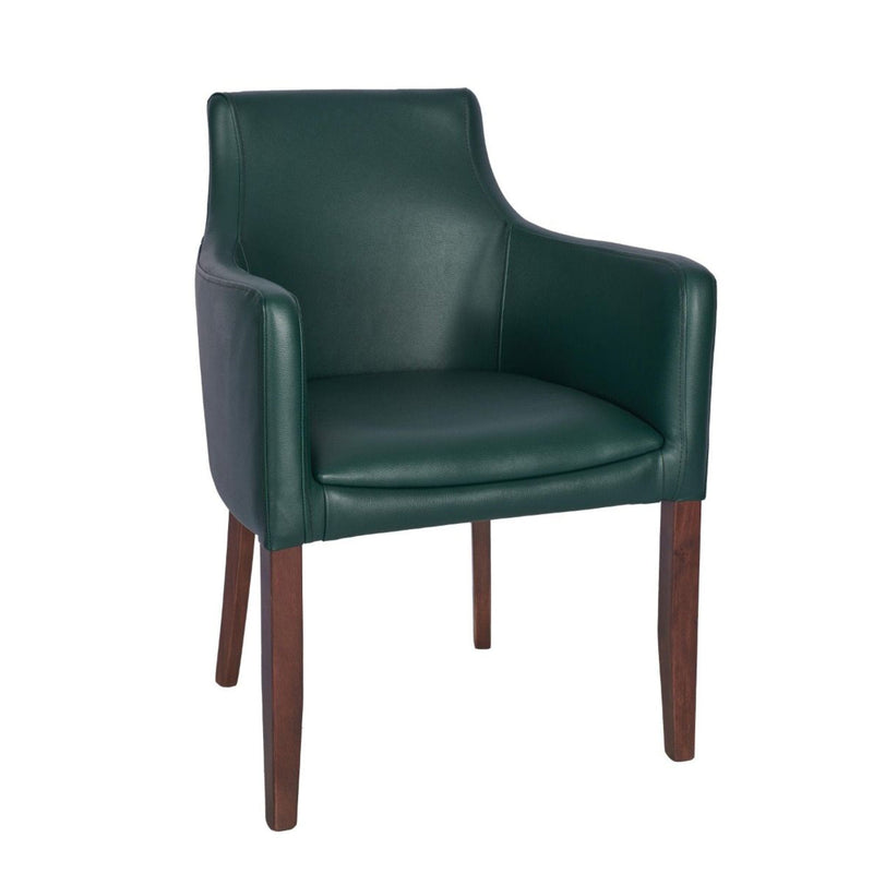 Repton Upholstered Faux Leather Armchair