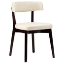Nico Upholstered Side Chair - Wenge